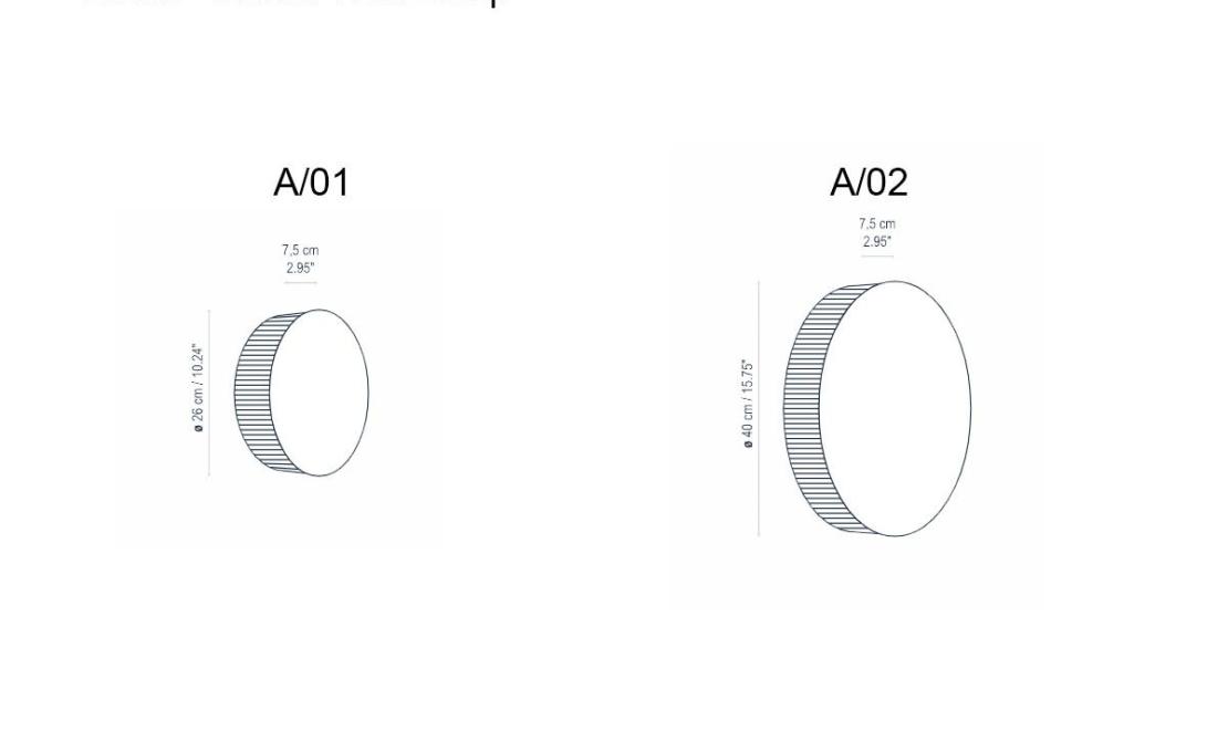 Настенный Светильник от фабрики Bover модель Helios Wall Lamp