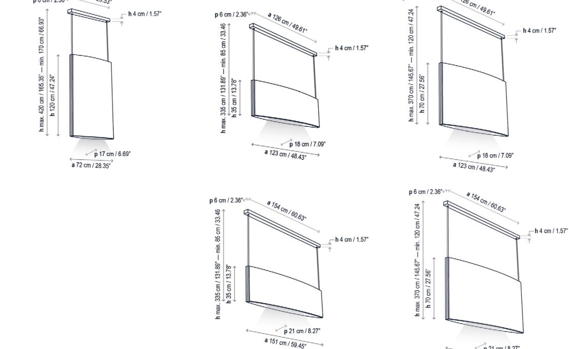 Подвесной светильник от фабрики Bover модель Noren Down Pendant Lamp