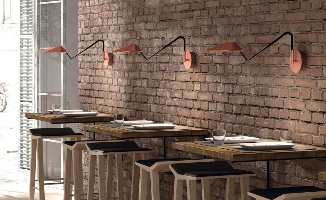 Настенный Светильник от фабрики Bover модель Nón Lá Long Wall Lamp