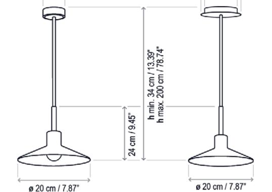Подвесной светильник Bover Platet image 6