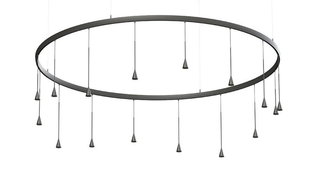 Подвесной светильник от фабрики Bover модель Skybell Circle Pendant Lamp