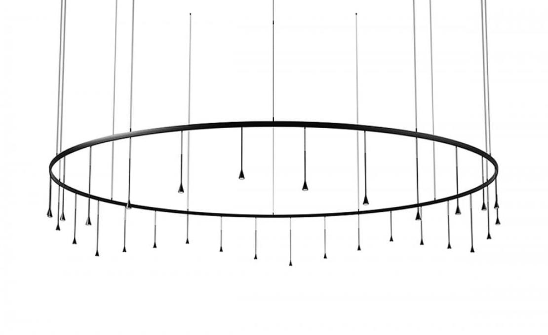 Подвесной светильник от фабрики Bover модель Skybell Circle Pendant Lamp