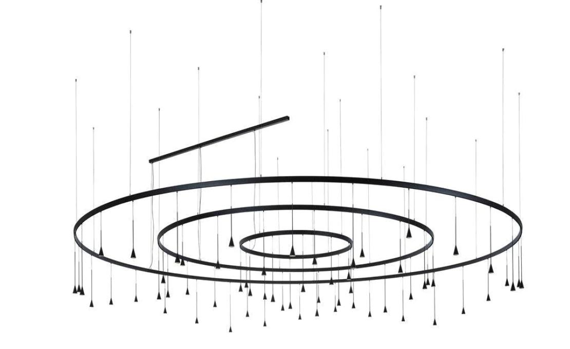 Подвесной светильник от фабрики Bover модель Skybell Circle Pendant Lamp