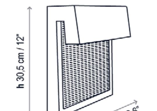 Уличный светильник Bover Sisal Syntetic Fiber Wall Lamp image 5