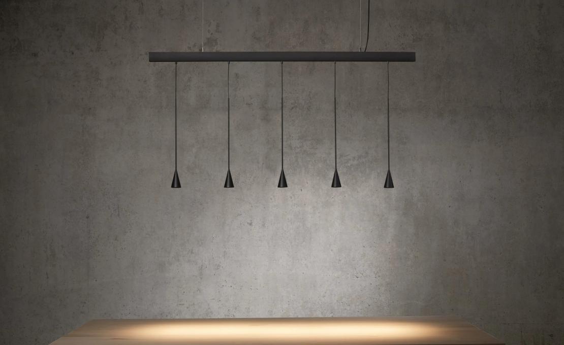 Подвесной светильник от фабрики Bover модель Skybell Linear Pendant Lamp