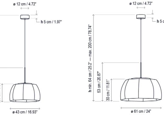 Подвесной светильник Bover Tanit image 2