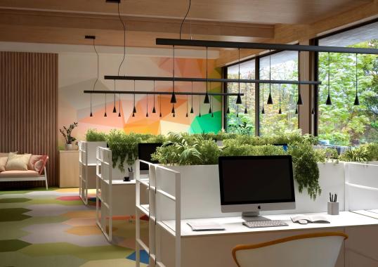 Подвесной светильник Bover Skybell Linear image 6