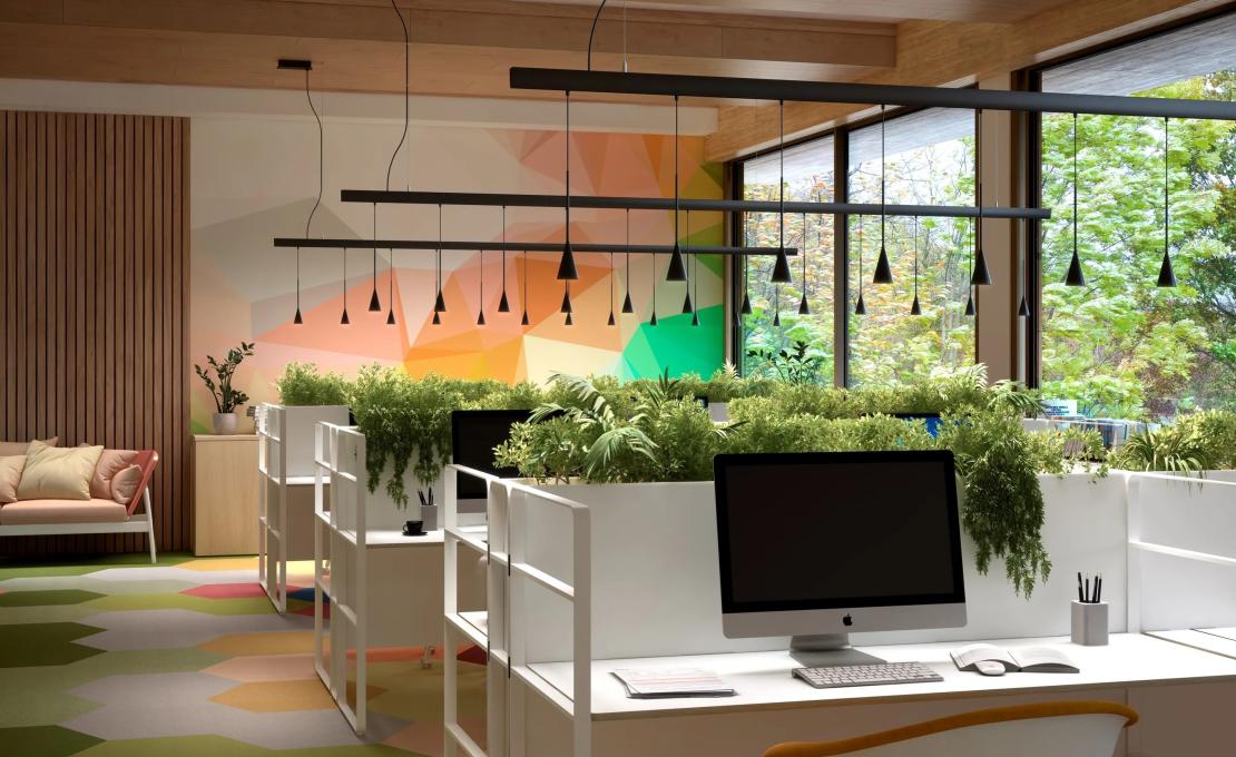 Подвесной светильник от фабрики Bover модель Skybell Linear Pendant Lamp