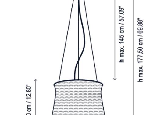Подвесной светильник Bover Syra image 4