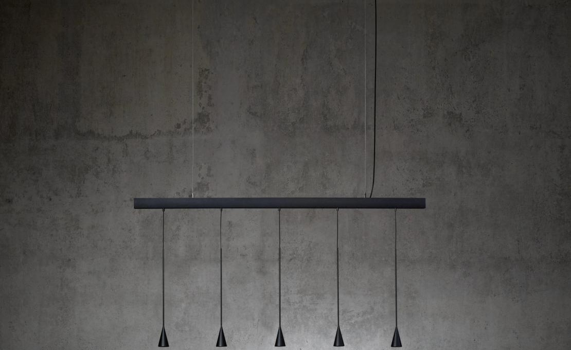 Подвесной светильник от фабрики Bover модель Skybell Linear Pendant Lamp