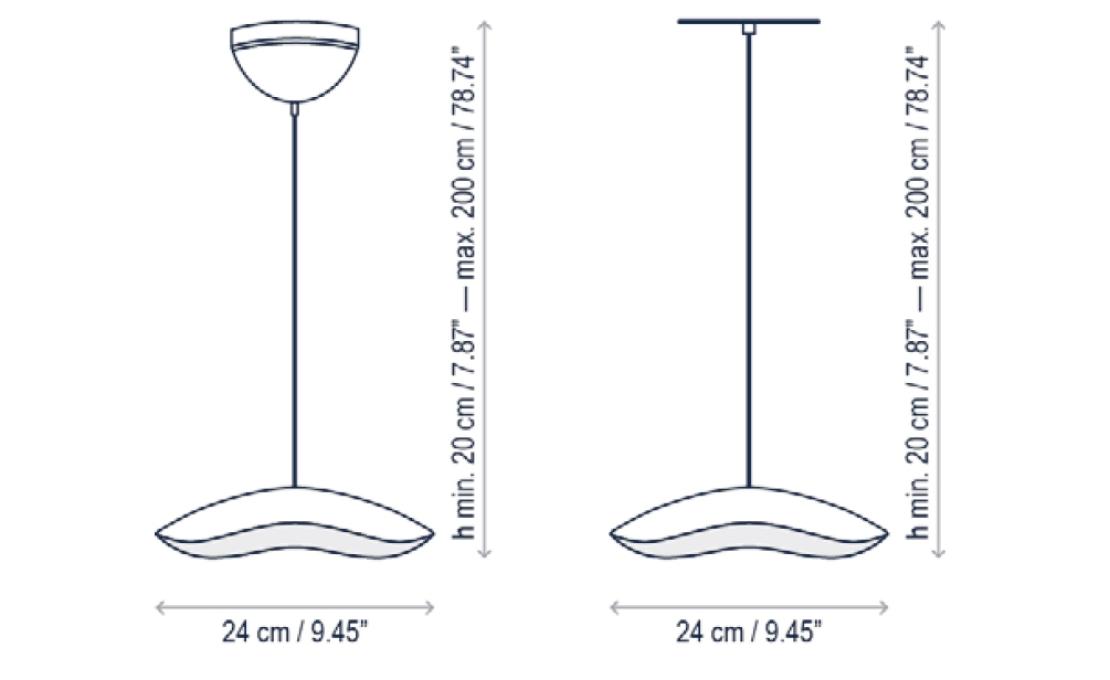 Подвесной светильник от фабрики Bover модель Valentina Pendant Lamp