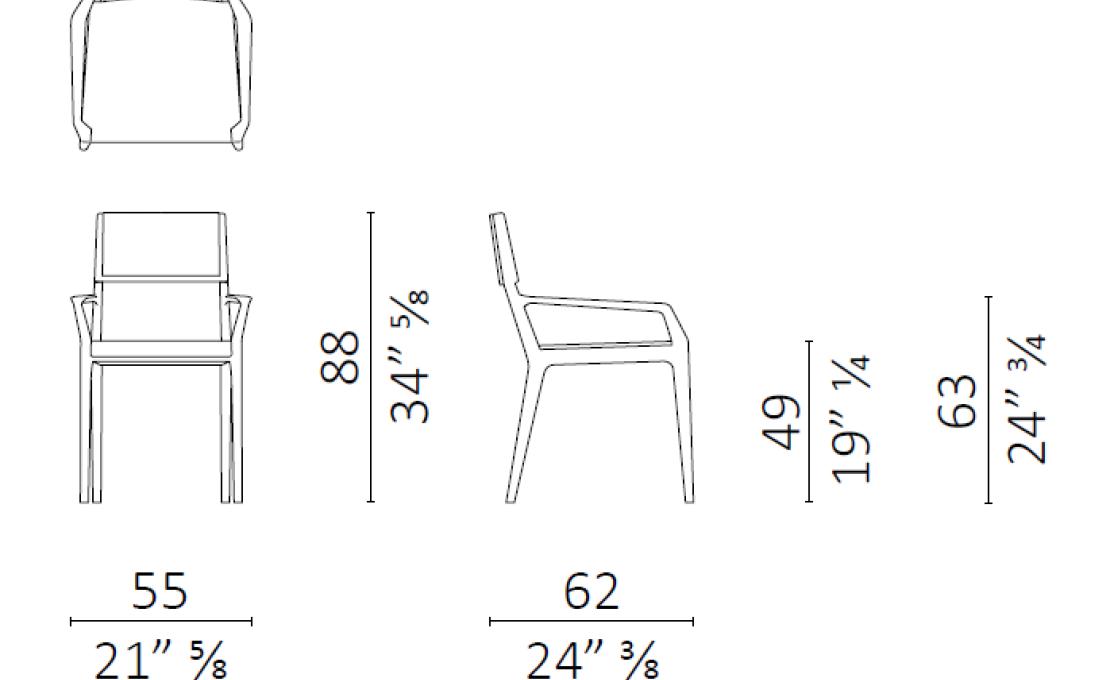 Стул  Ala Chair  от фабрики Ceccotti