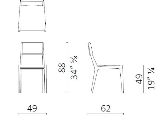 Стул от фабрики Ceccotti Collezioni модель Alina