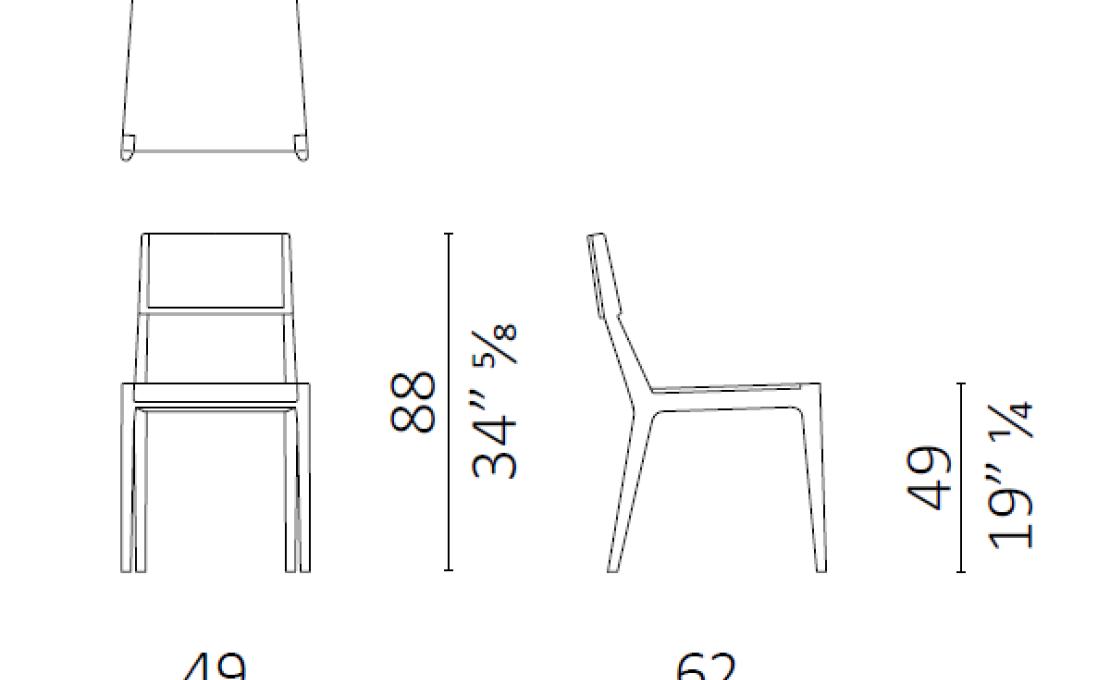 Стул от фабрики Ceccotti Collezioni модель Alina