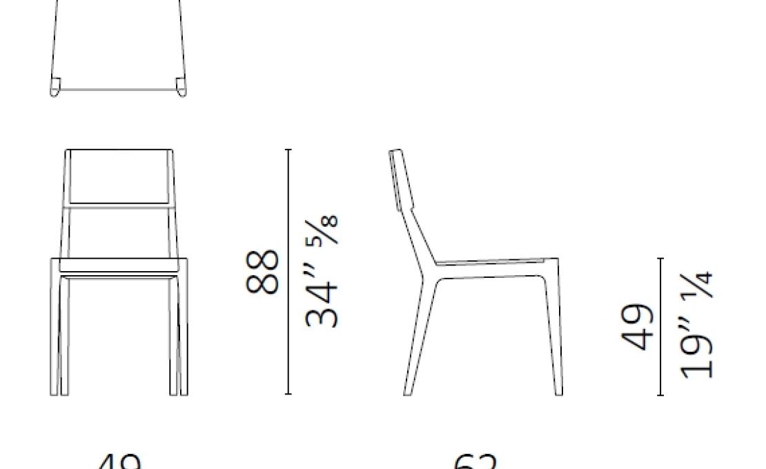 Стул  Ala Chair  от фабрики Ceccotti