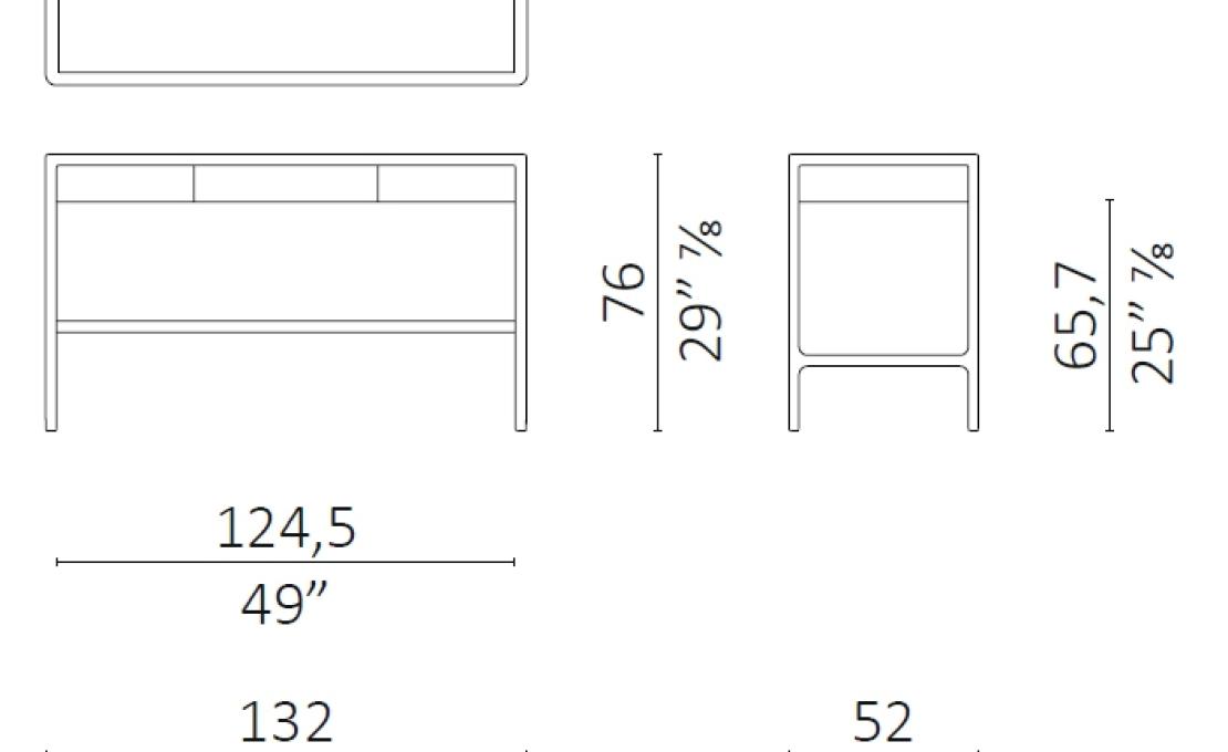 Письменный Стол от фабрики Ceccotti Collezioni модель Arturo Writing Desk