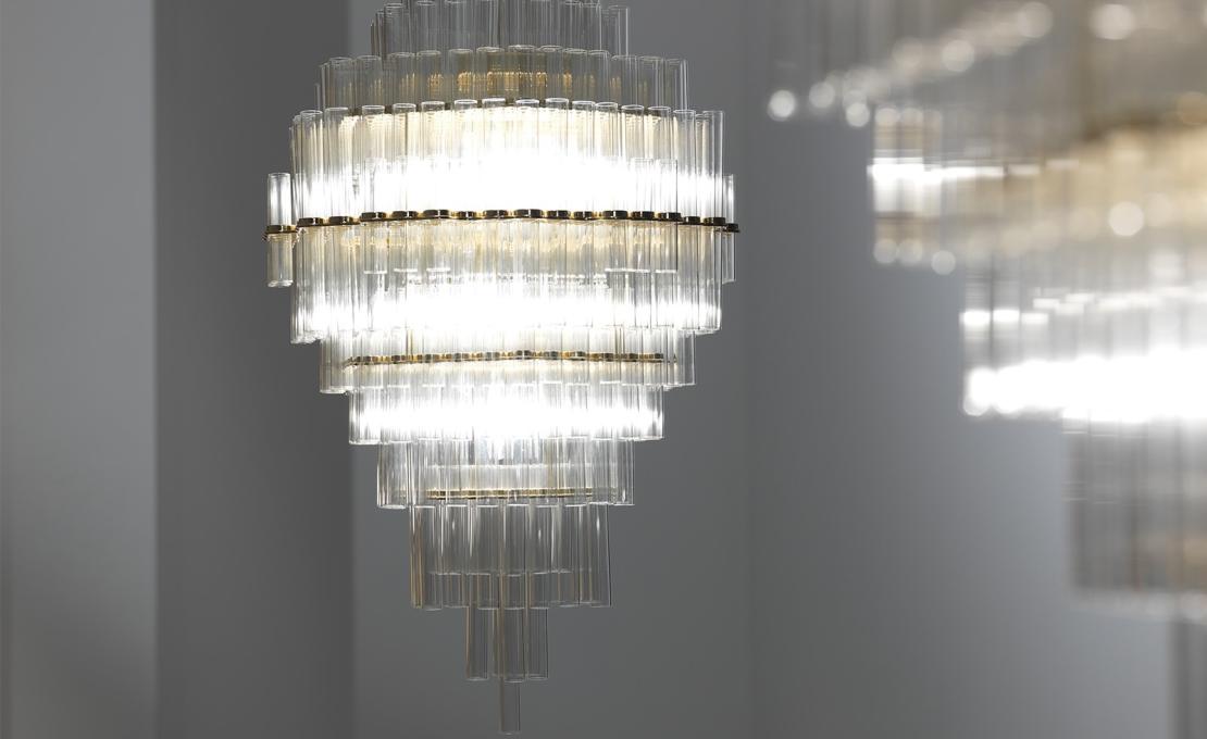 Подвесной светильник от фабрики Ceccotti Collezioni модель Blass Ceiling Lamp