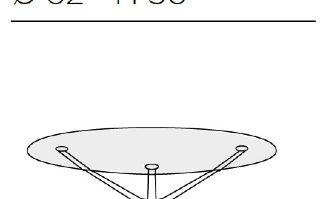 Журнальный столик от фабрики Ceccotti Collezioni модель Croix De Bois Low