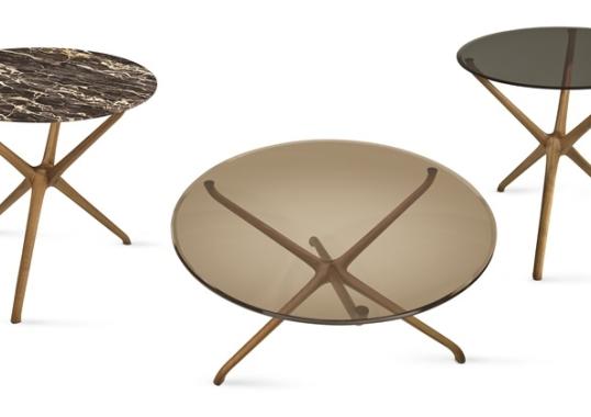 Журнальный столик от фабрики Ceccotti Collezioni модель Croix De Bois Low