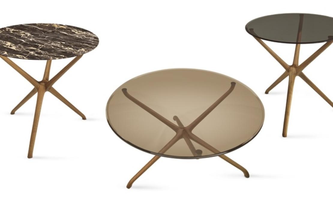 Журнальный столик от фабрики Ceccotti Collezioni модель Croix De Bois Low