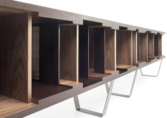 Стеллаж для книг от фабрики Ceccotti Collezioni модель DC 200/250 Library