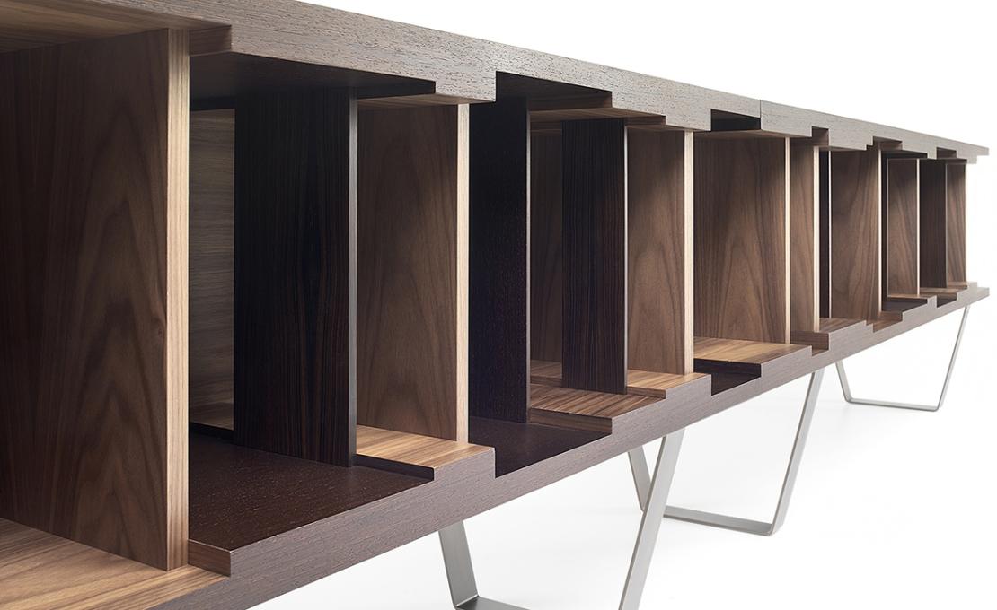 Стеллаж для книг от фабрики Ceccotti Collezioni модель DC 200/250 Library