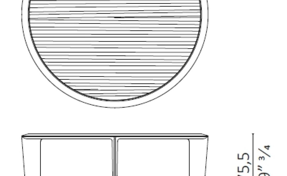 Стол от фабрики Ceccotti Collezioni модель Deriva