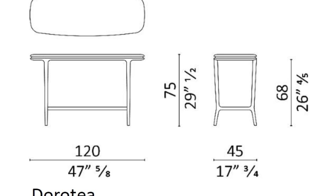 Письменный Стол от фабрики Ceccotti Collezioni модель Dorotea Desk