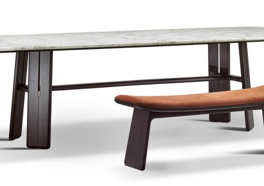 Стол от фабрики Ceccotti Collezioni модель DUO RECTANGULAR