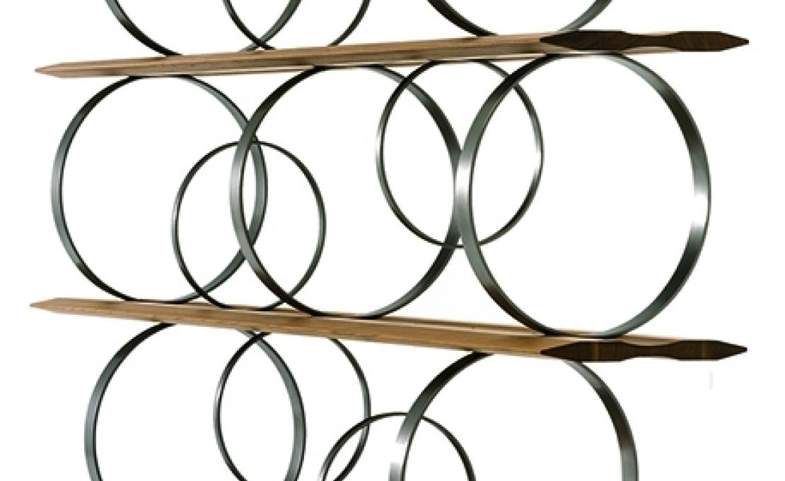 Стеллаж для книг от фабрики Ceccotti Collezioni модель Flying Circles Bookcase