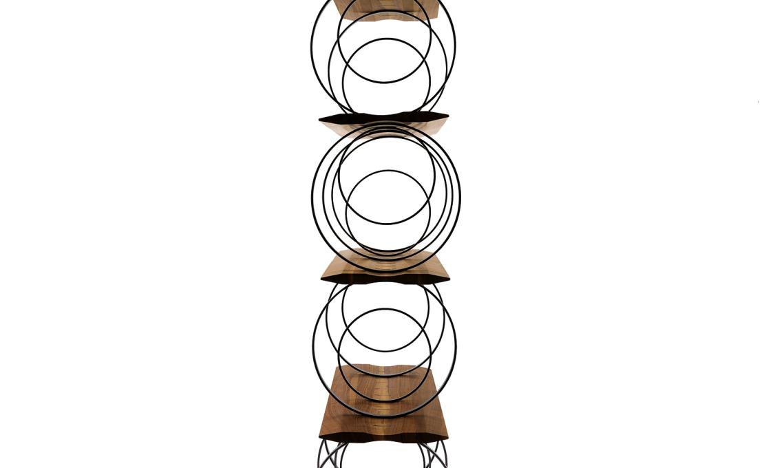 Стеллаж для книг от фабрики Ceccotti Collezioni модель Flying Circles Bookcase