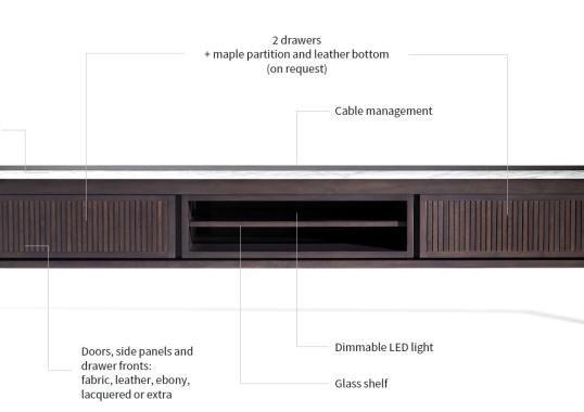 Сервант от фабрики Ceccotti Collezioni модель Full TV Cabinet