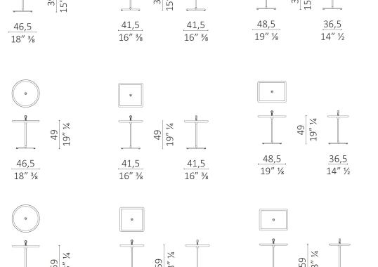 Журнальный столик от фабрики Ceccotti Collezioni модель GALIMEDE L_ HANDLE