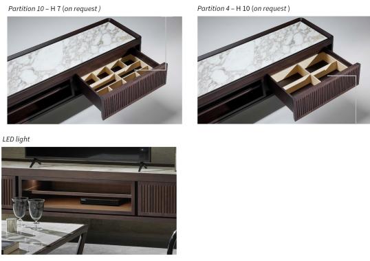 Сервант от фабрики Ceccotti Collezioni модель Full TV Cabinet