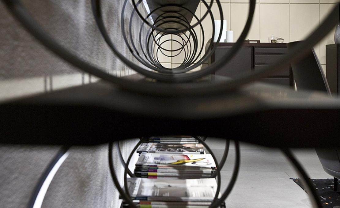 Стеллаж для книг от фабрики Ceccotti Collezioni модель Flying Circles Bookcase