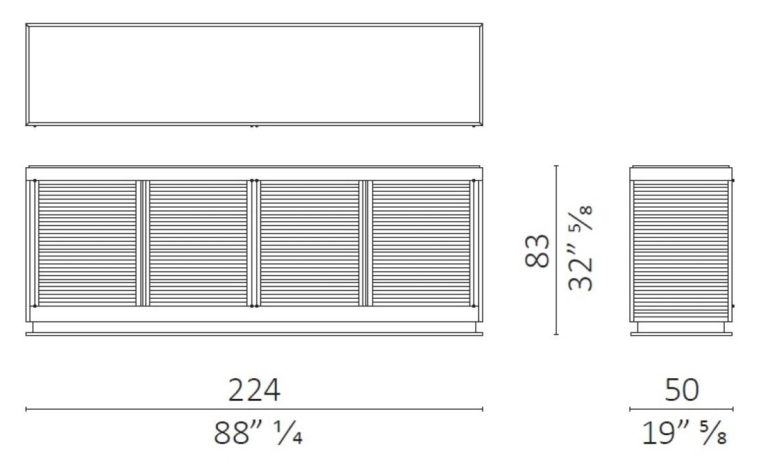 Сервант от фабрики Ceccotti Collezioni модель I.C.S. Sideboard