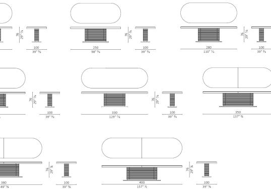 Стол от фабрики Ceccotti Collezioni модель I.C.S. Oval image 2