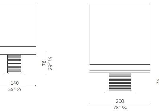 Стол Ceccotti Collezioni I.C.S. Square image 2