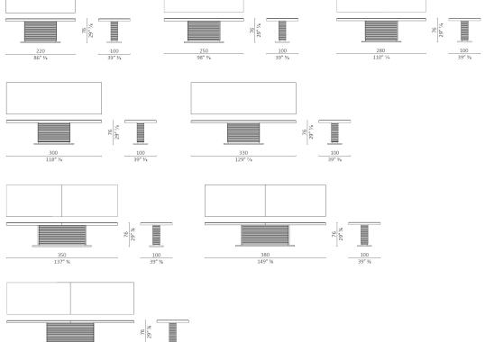 Стол Ceccotti Collezioni I.C.S. Rectangular image 2