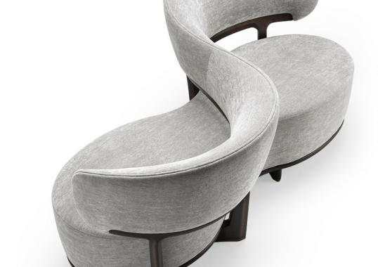 Диван от фабрики Ceccotti Collezioni модель Icon Vis à Vis Sofa