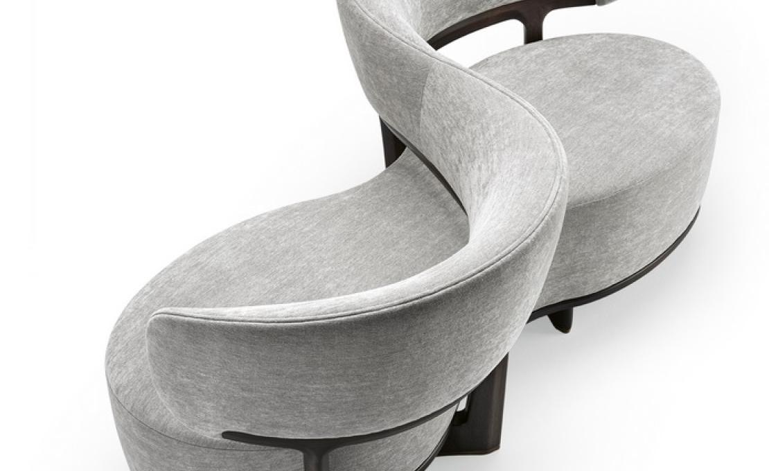 Диван от фабрики Ceccotti Collezioni модель Icon Vis à Vis Sofa