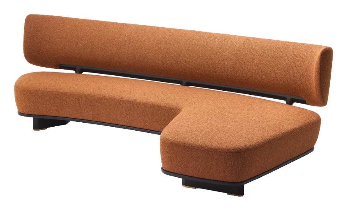 Диван от фабрики Ceccotti Collezioni модель Icosofà Chaiselongue Sofa