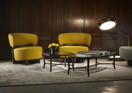 Кресло от фабрики Ceccotti Collezioni модель Icolounge Arm