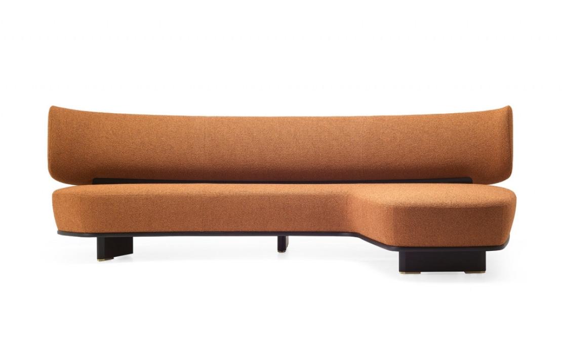 Диван от фабрики Ceccotti Collezioni модель Icosofà Chaiselongue Sofa