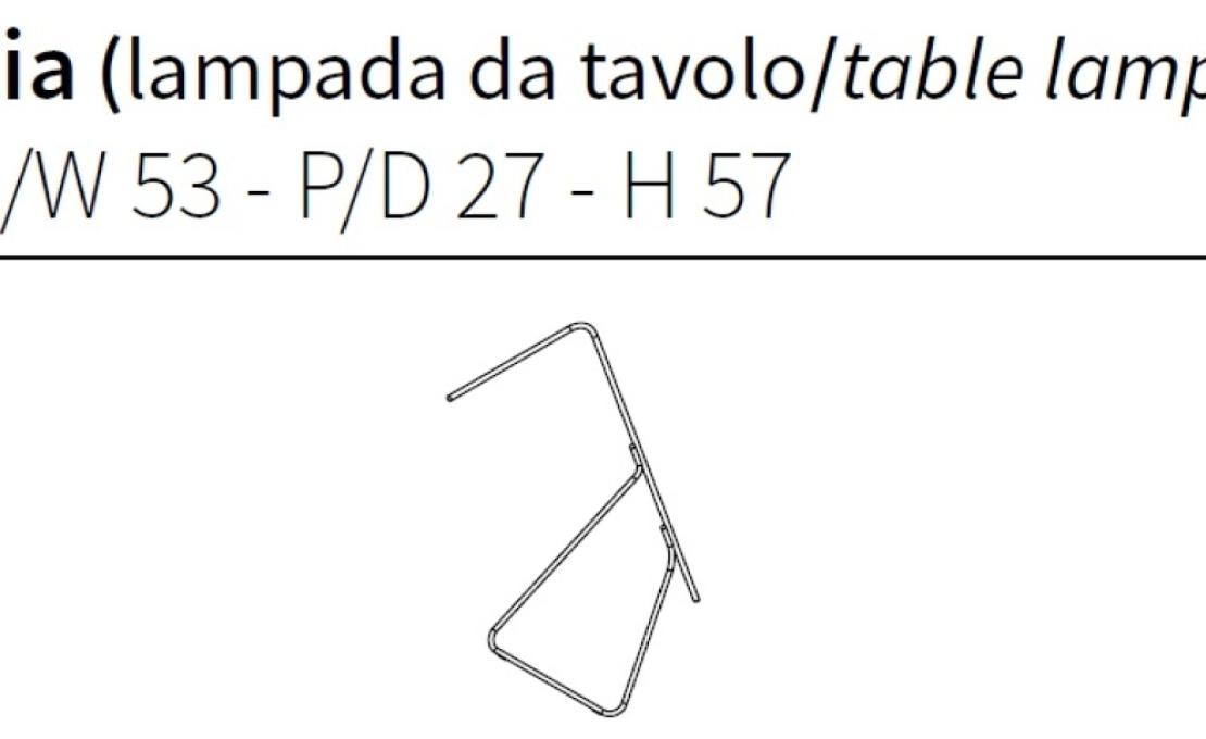 Настольная лампа от фабрики Ceccotti Collezioni модель Lia  Lamp