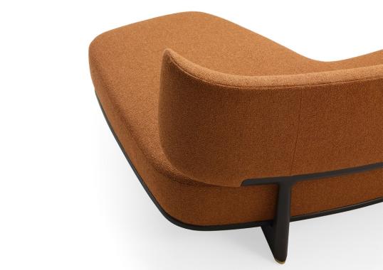 Диван от фабрики Ceccotti Collezioni модель Icosofà Chaiselongue Sofa