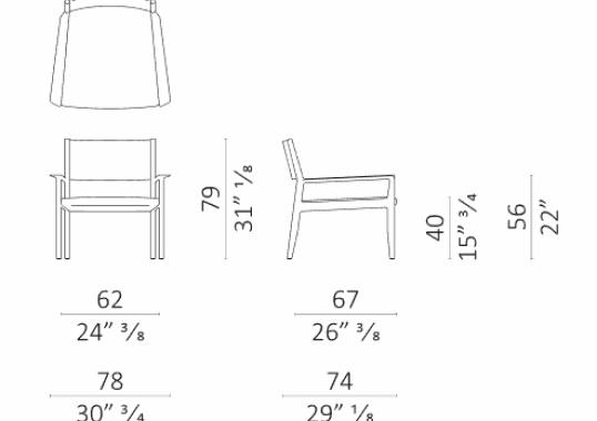 Кресло от фабрики Ceccotti Collezioni модель Lisa Arm