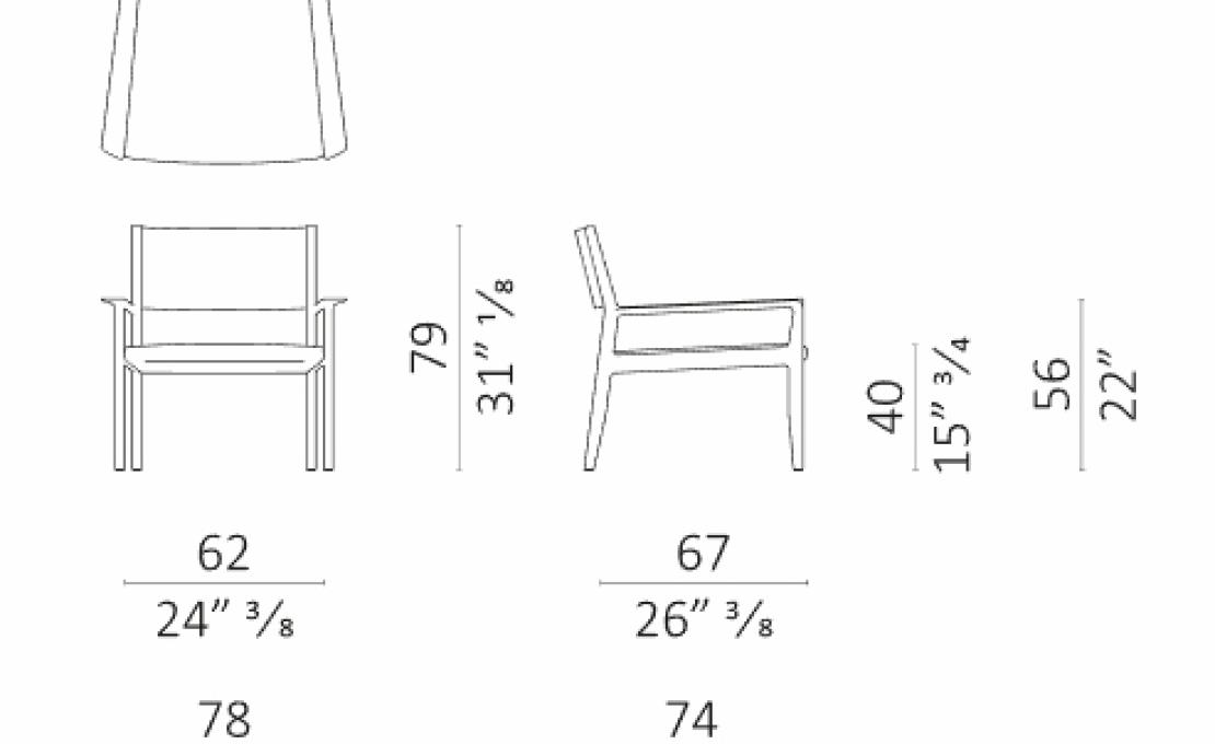 Кресло от фабрики Ceccotti Collezioni модель Lisa Arm