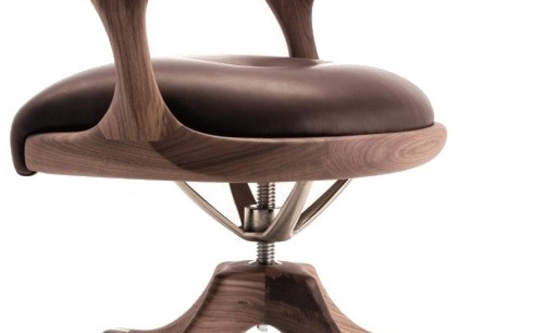 Офисный Стул от фабрики Ceccotti Collezioni модель Marlowe Swivel Arm