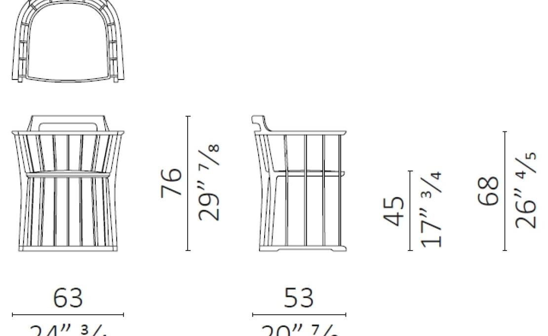 Офисный Стул от фабрики Ceccotti Collezioni модель Marlowe Swivel Arm